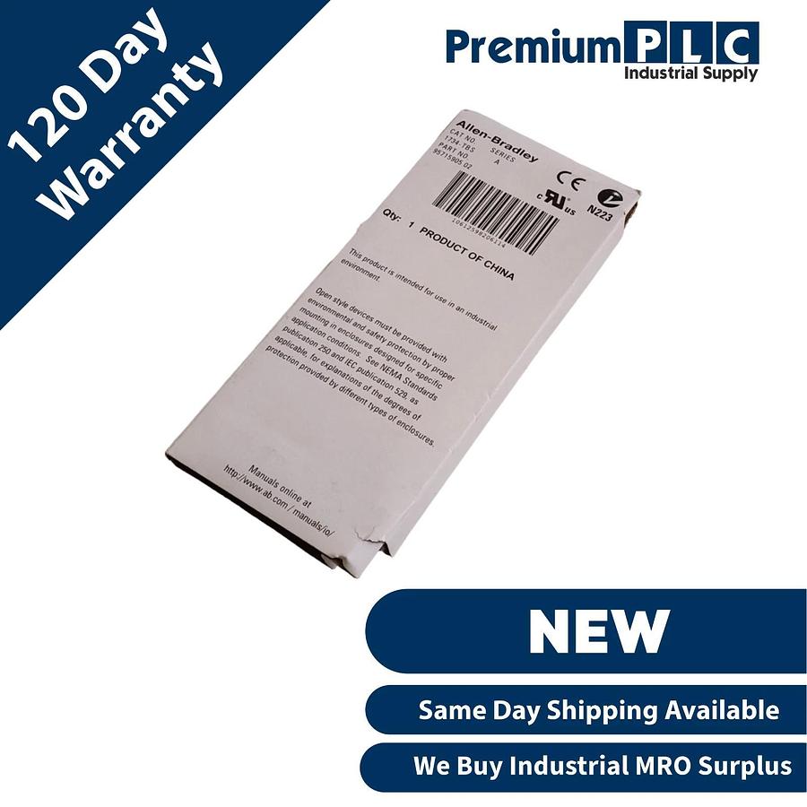 Used ALLEN BRADLEY 1734-TBS /A POINT I/O TERMINAL BASE TWO PIECE,8 SPRING-CLAMP TERM.