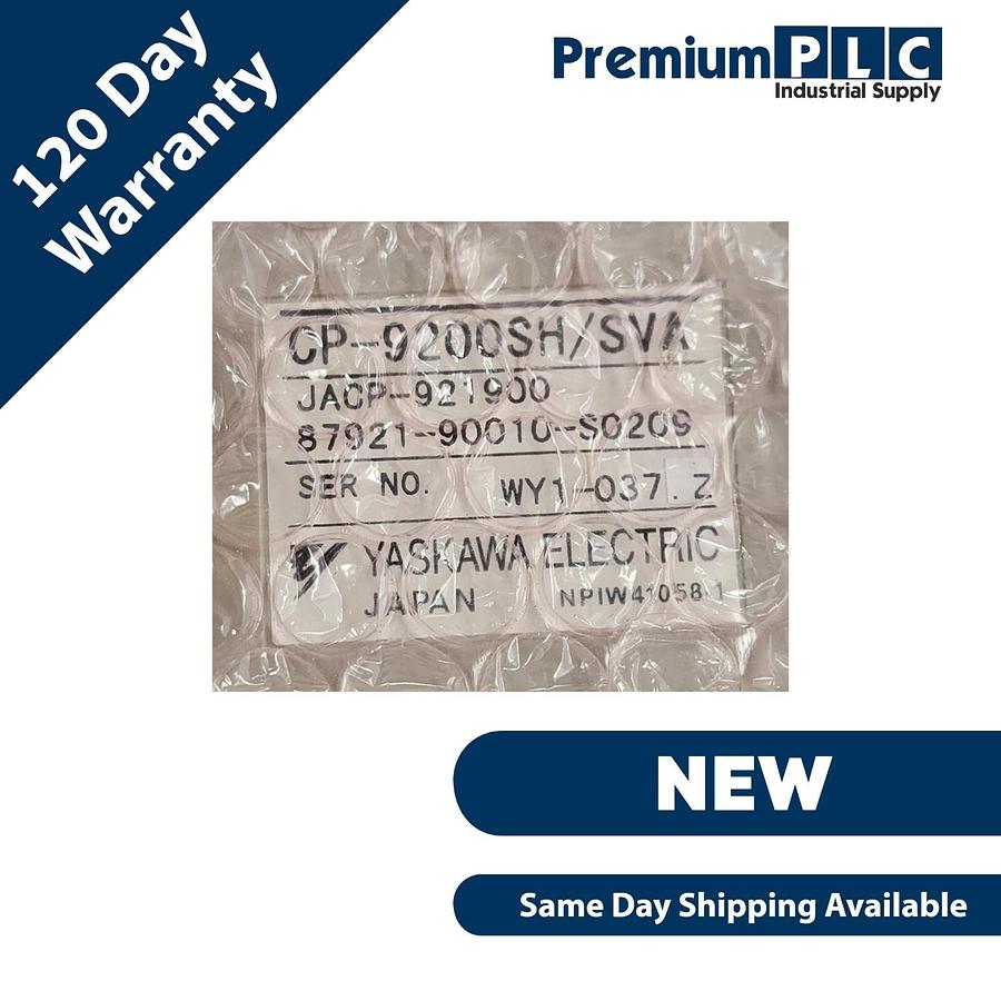 Used NEW YASKAWA ELECTRIC CP-9200SH/SVA SERIES SVA SERVO MODULE TYPE: JACP-921900