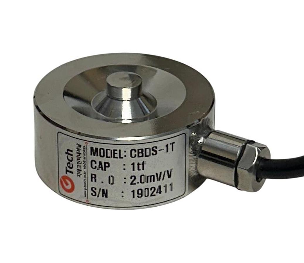 Used G TECH CBDS-1T / CBDS1T MINIATURE LOAD CELL 1tf CAPACITY 2.0mV/V NSNP