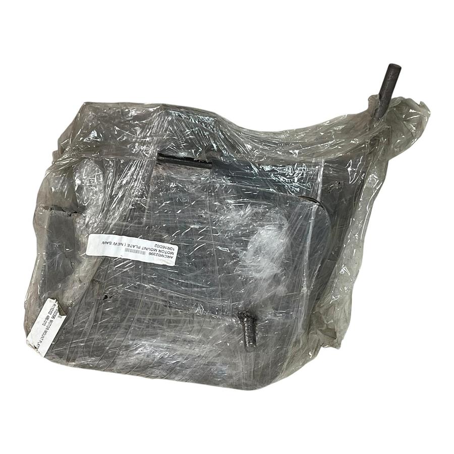 Used NEW Industrial Saw Motor Mount Plate Part ARCM02396 Heavy Duty Steel Sliding