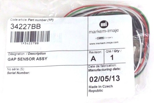 NEW MARKEM 34227BB GAP SENSOR ASSY. 34227.BB REVISION A