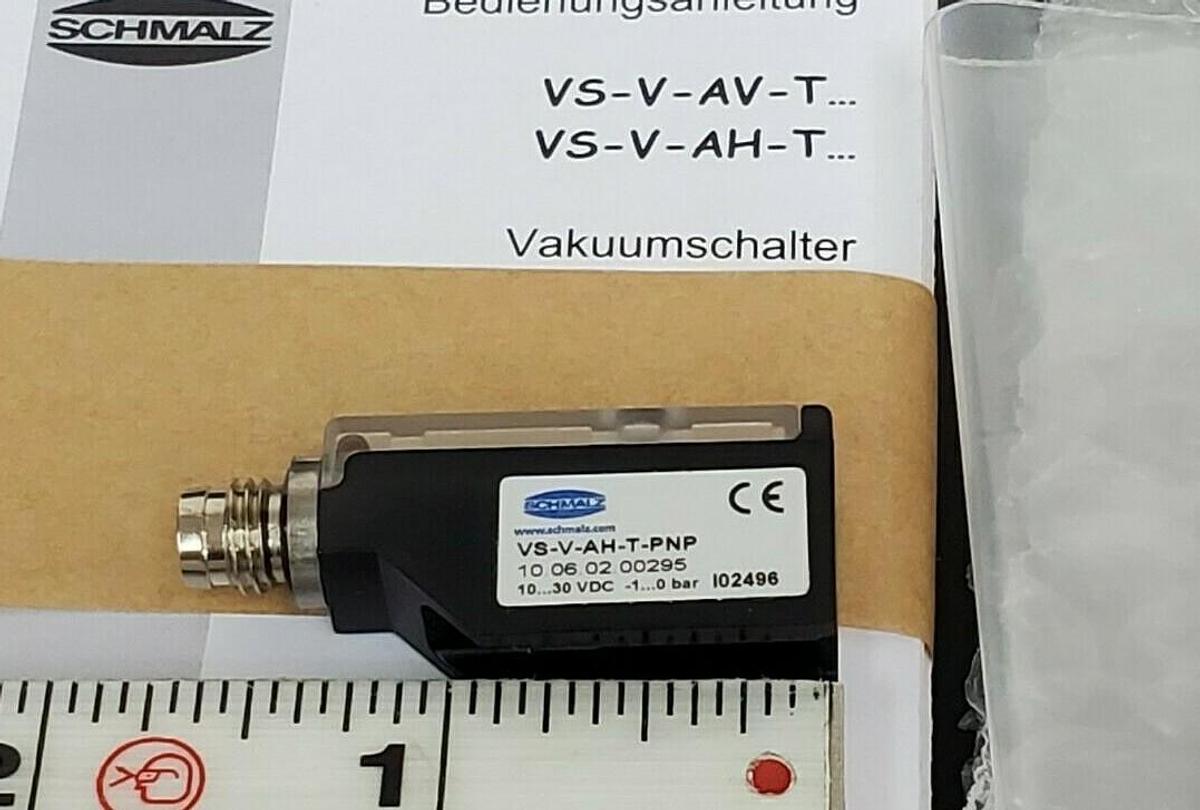 NIB SCHMALZ VS-V-AH-T-PNP VACUUM SWITCH VSVAHTPNP