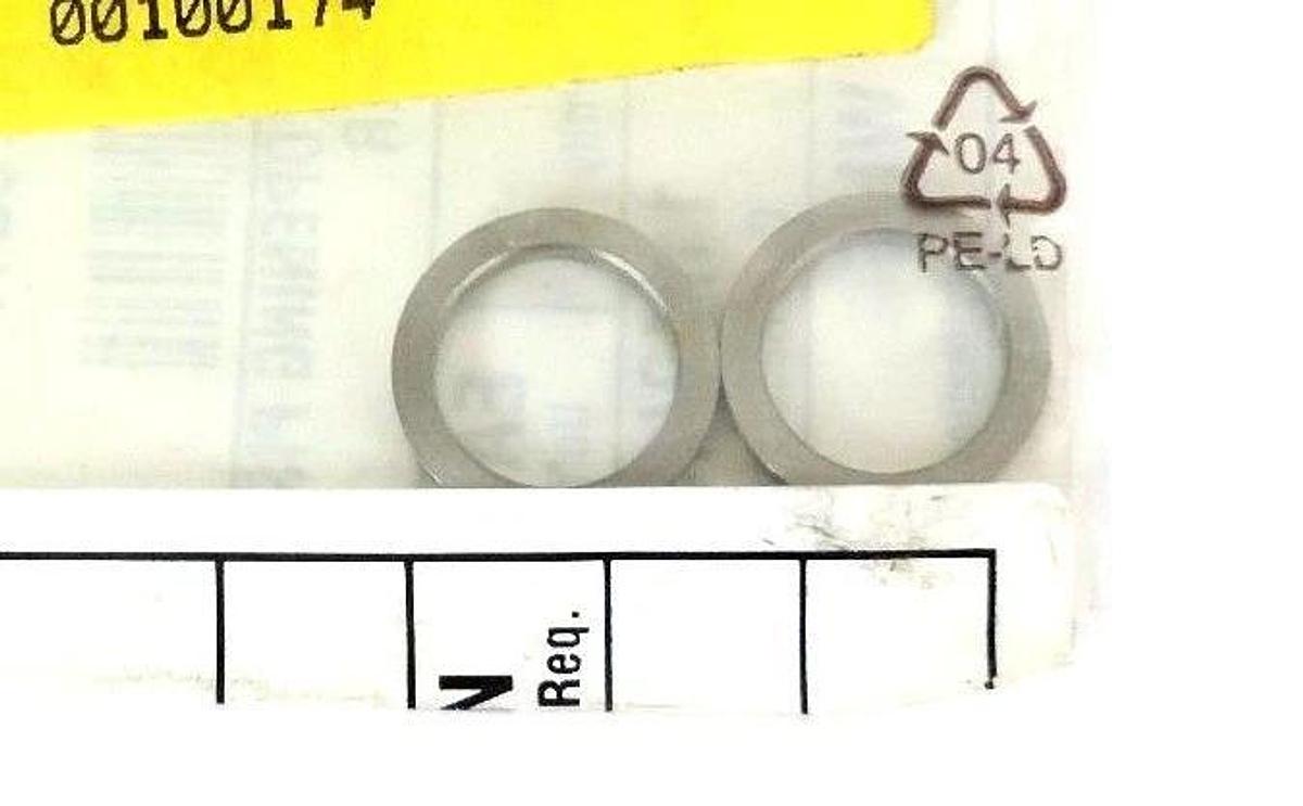 LOT OF 2 NEW CENTRALINA SCIACQUATRICE EP00100174 VALVE OPENING PISTON SPACERS