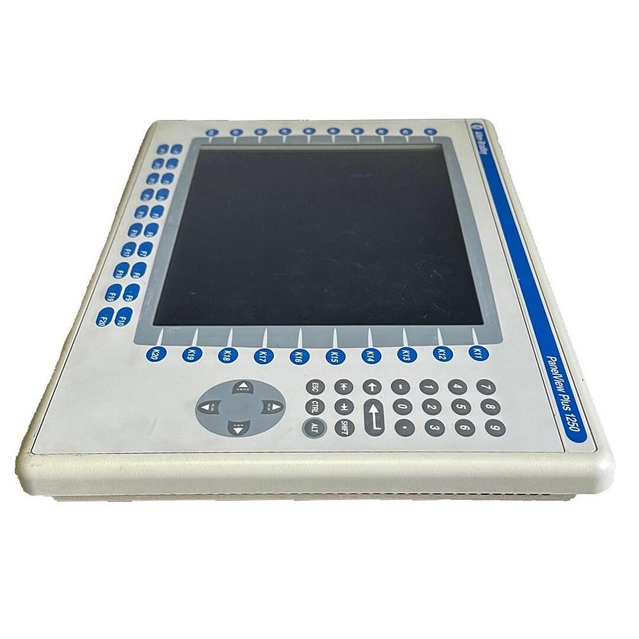 Used ALLEN BRADLEY 2711P-B12C4D8 /A PanelView Plus 1250 KEY/TOUCH ENet 2711PB12C4D8