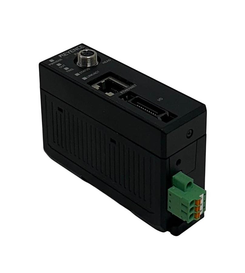 Used KEYENCE IV-G10 / IVG10 SENSOR AMPLIFIER EtherNet 24Vdc 1.8A CLASS 2 50mA USNP