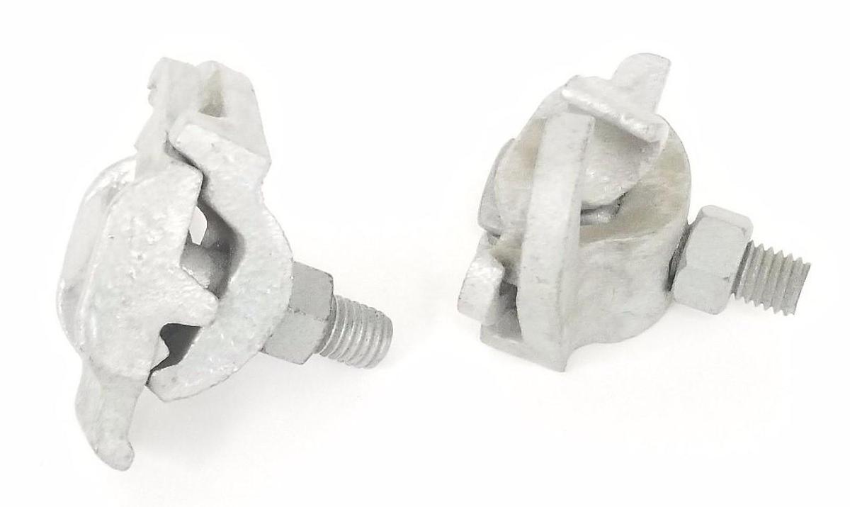 Used LOT OF 2 NEW OZ GEDNEY CH 3/4" CLAMPS
