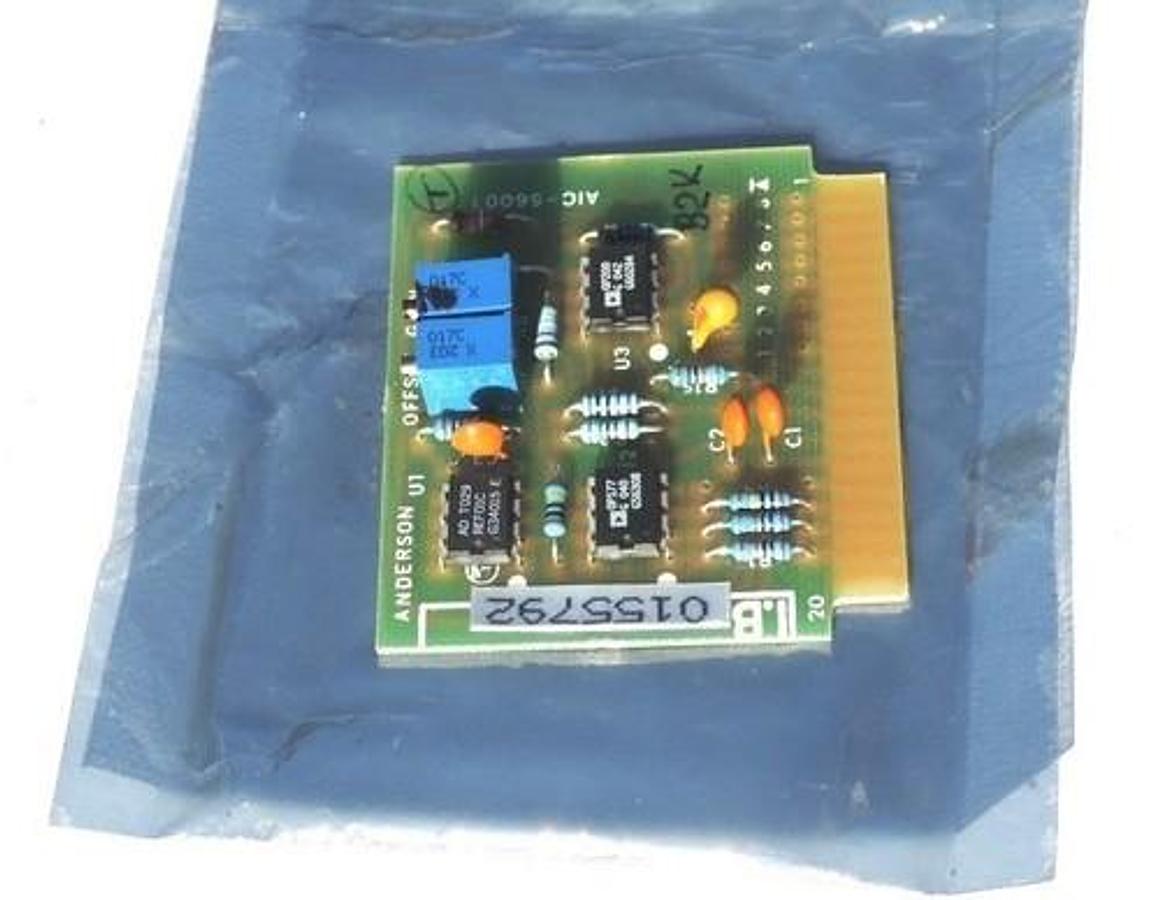 Used NEW ANDERSON INSTRUMENT AIC-56001 OFFSET GAIN BOARD AIC56001