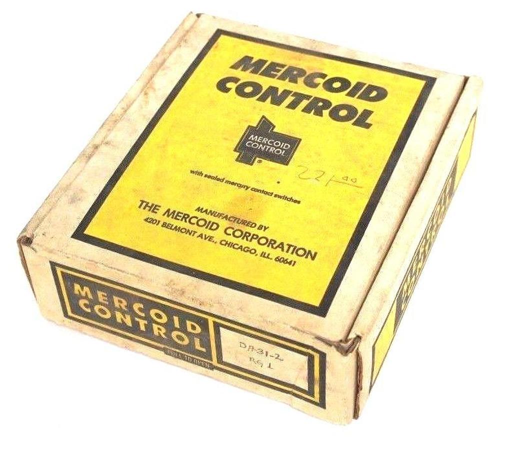 Used NIB MERCOID CONTROL DA-31-2 PRESSURE SWITCH RANGE 1, DA312