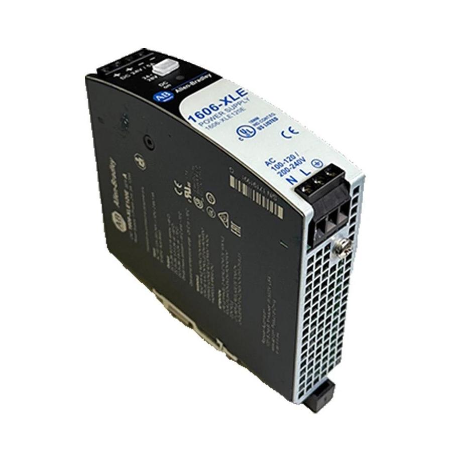 Used ALLEN BRADLEY 1606-XLE120E /A 1606-XLE POWER SUPPLY 1-PH 24V 5A 120W 1606XLE120E