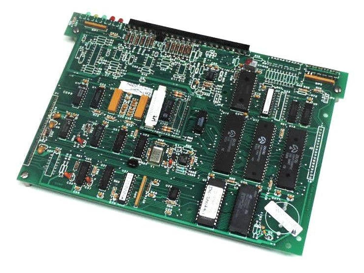 Used WHEDCO 70003613EC PC BOARD 17003538 REV. E W/ 17004443 REV. A, 70004444A