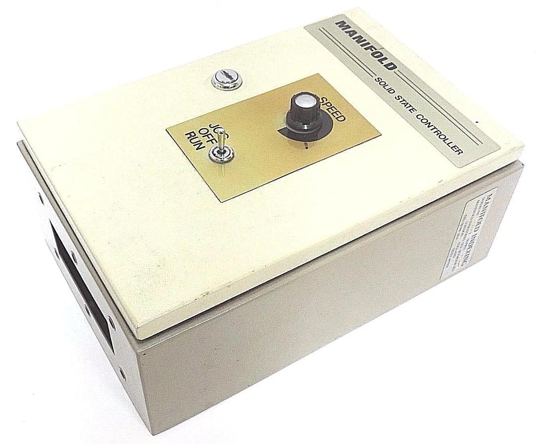 Refurbished MANIFOLD INDUSTRIES VARIABLE SPEED CONTROLLER MSE402 BOARD INSIDE *REPAIRED*