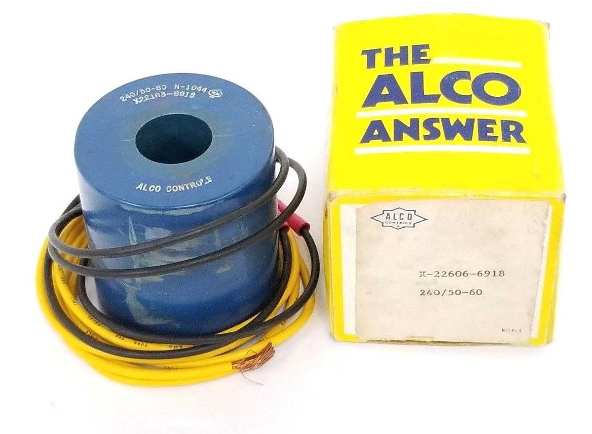 Used NIB ALCO X-22606-6918 COIL X226066918, 240/50-60HZ