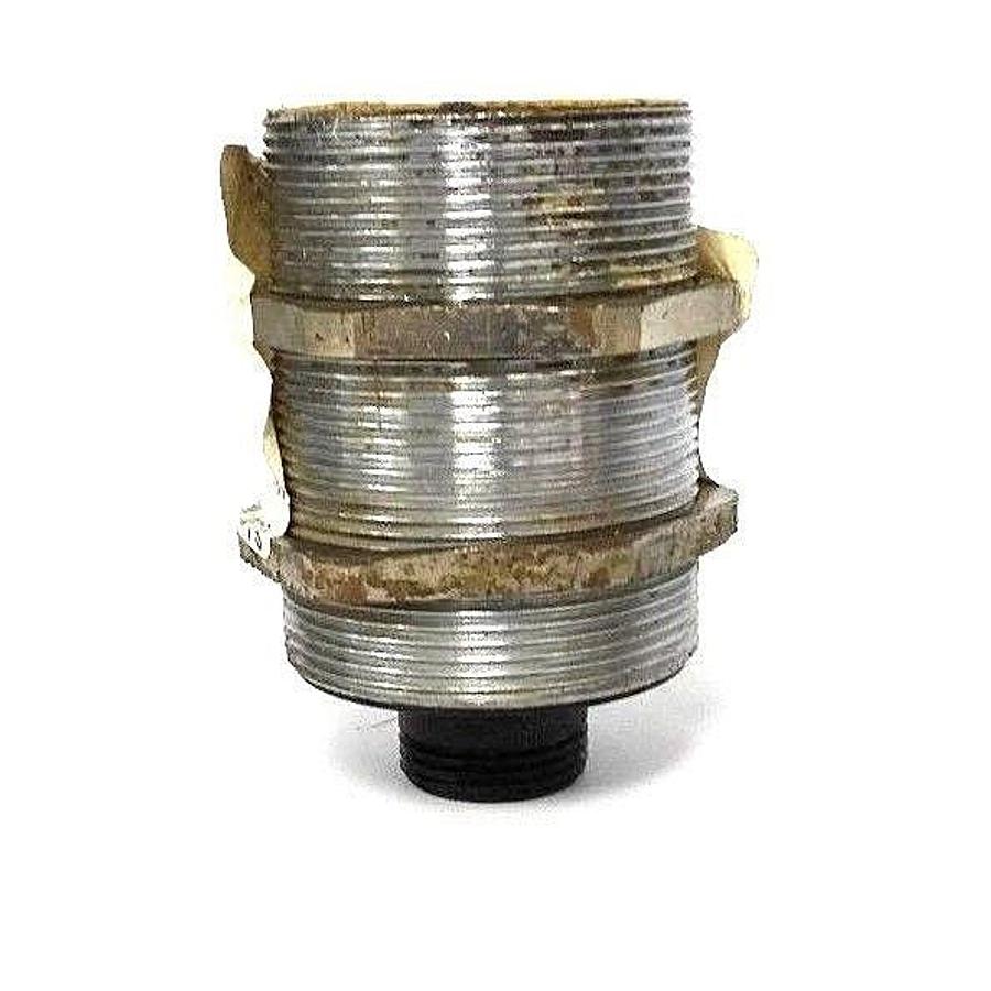 Used TURCK BI20-G47-AZ3X-B2131 PROXIMITY SENSOR METAL BARREL WITH CONNECTOR