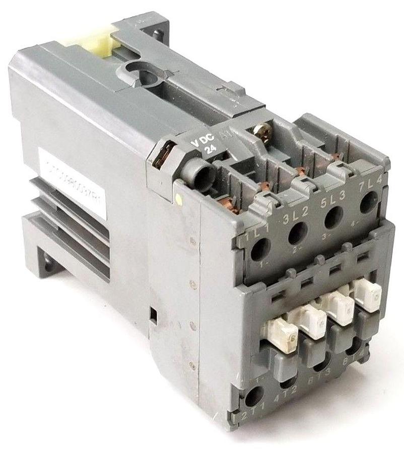 Used ABB BC25-30-10-01 CONTACTOR 40 AMP 3 POLE 1 N.O. 24VDC BC25301001