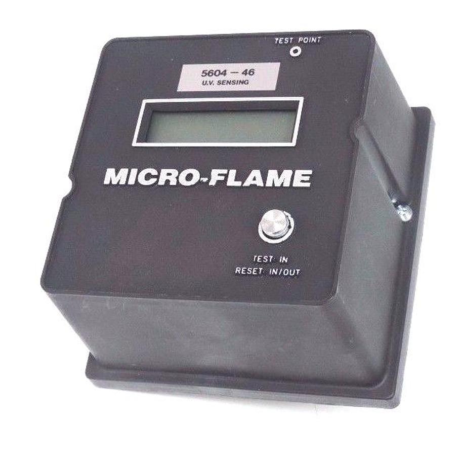 Used ECLIPSE 5604-46 MICRO FLAME UV SENSING MODULATING CONTROL SCANNER 560446