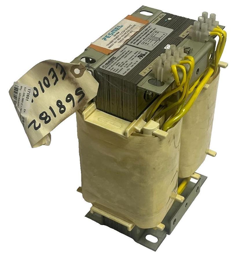 NORATEL 66907-901 Isolation Transformer 1500VA 480V In 230V Out 6.5A 50/60Hz