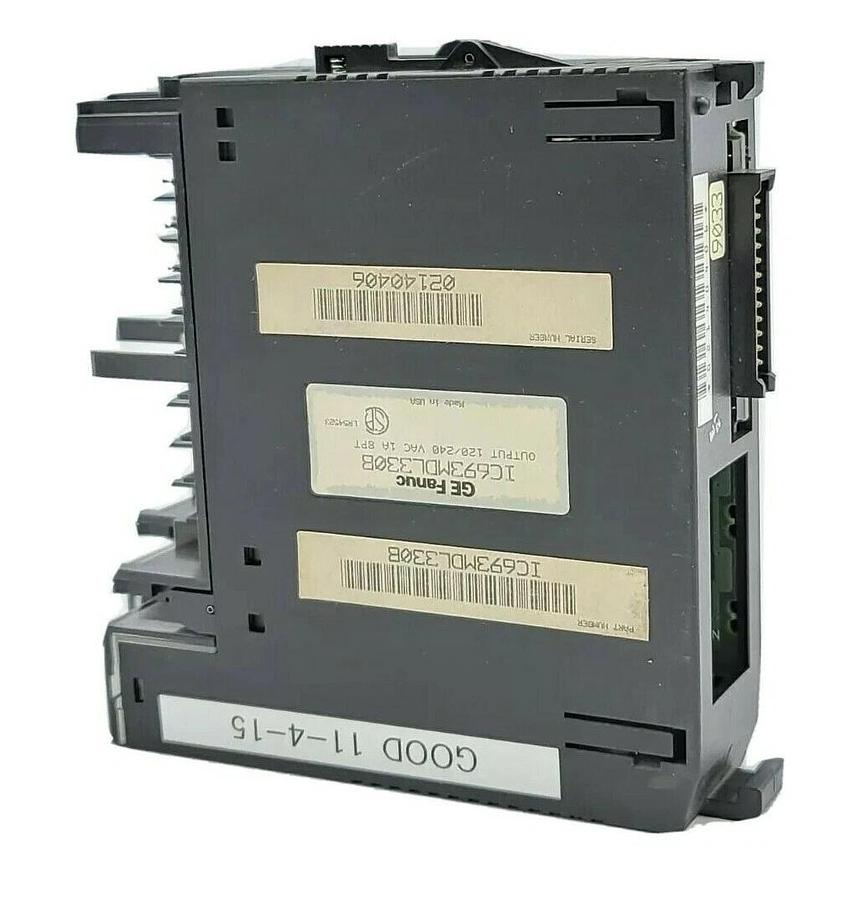 Used LOT OF 2 GE FANUC IC693MDL330B OUTPUT MODULES 120/240V, 1A 8PT