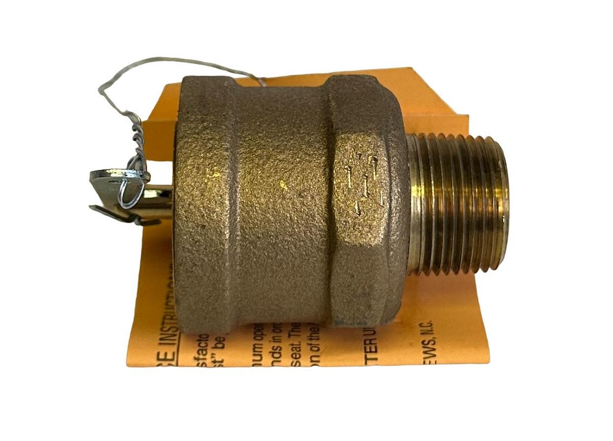 Used NEW APOLLO VALVES RVS13T-15 / RVS13T15 POP SAFETY RELIEF VALVE 3/4'' 15PSI