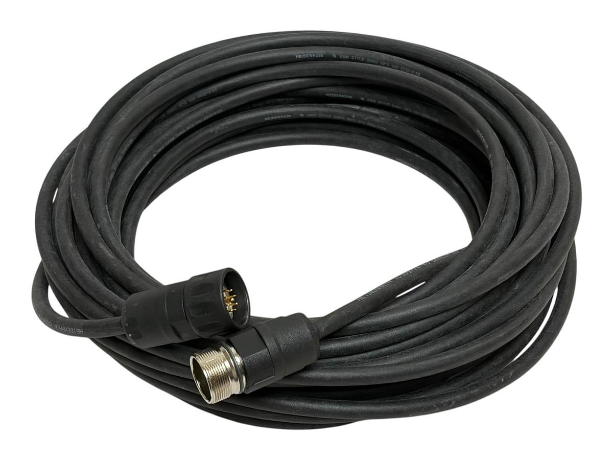 Heidenhain ID 309774-15 CNC Extension Cable 9-Pin Male to 9-Pin Female