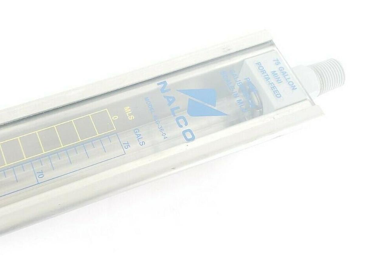 Used NALCO MODEL LG-36-04 75 GALLON MINI PORTA-FEED GAUGE, 0-75GALS, 0-60MLS, LG3604