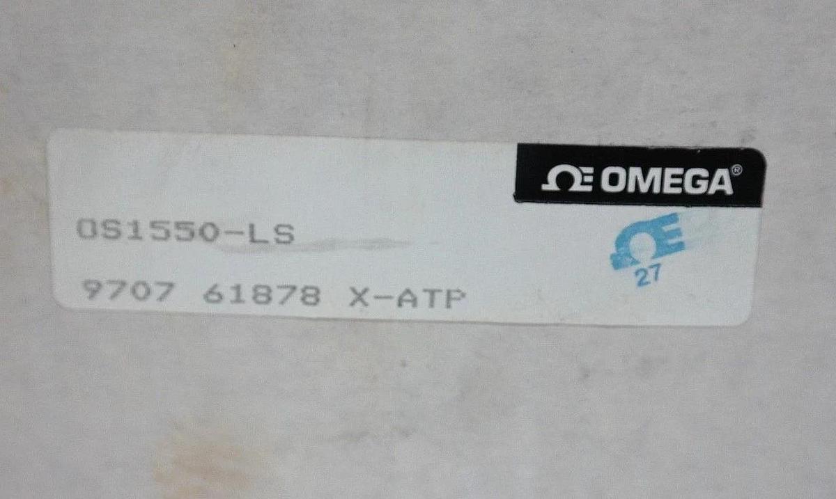 Used NIB OMEGA OS1550-LS INFRARED TEMPERATURE TRANSMITTER LASER SIGHT OS1550LS
