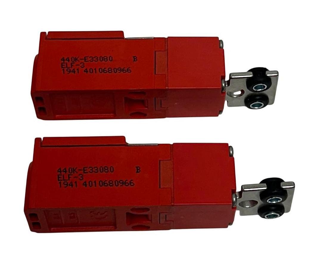 2 ALLEN BRADLEY 440K-E33080 /B Guardmaster ELF-3 SAFETY TONGUE SWITCHES NSNP