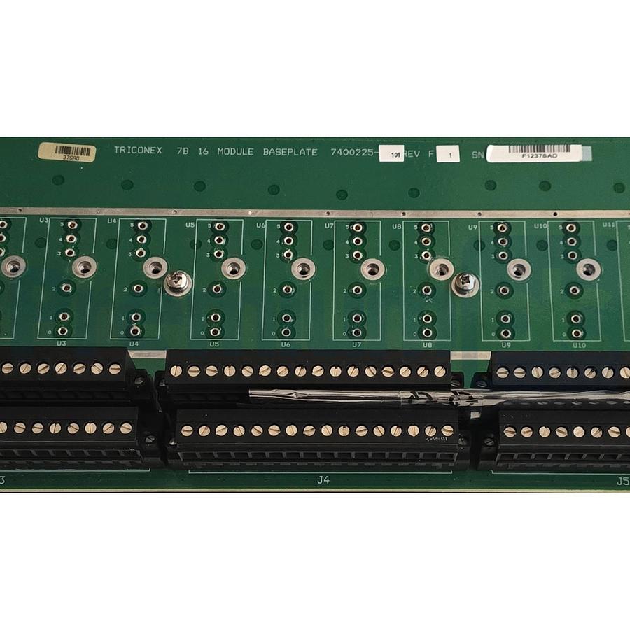 Used Triconex 9764-310 7B 16-Pt RTD/TC/AI Input Panel Tricon 7400225-101 3000712-200