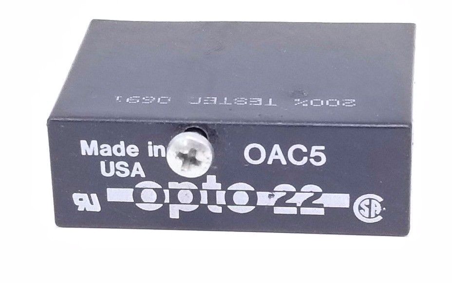 Used NEW OPTO 22 OAC5 I/O MODULE 5VDC LOGIC 12-140VAC OUT