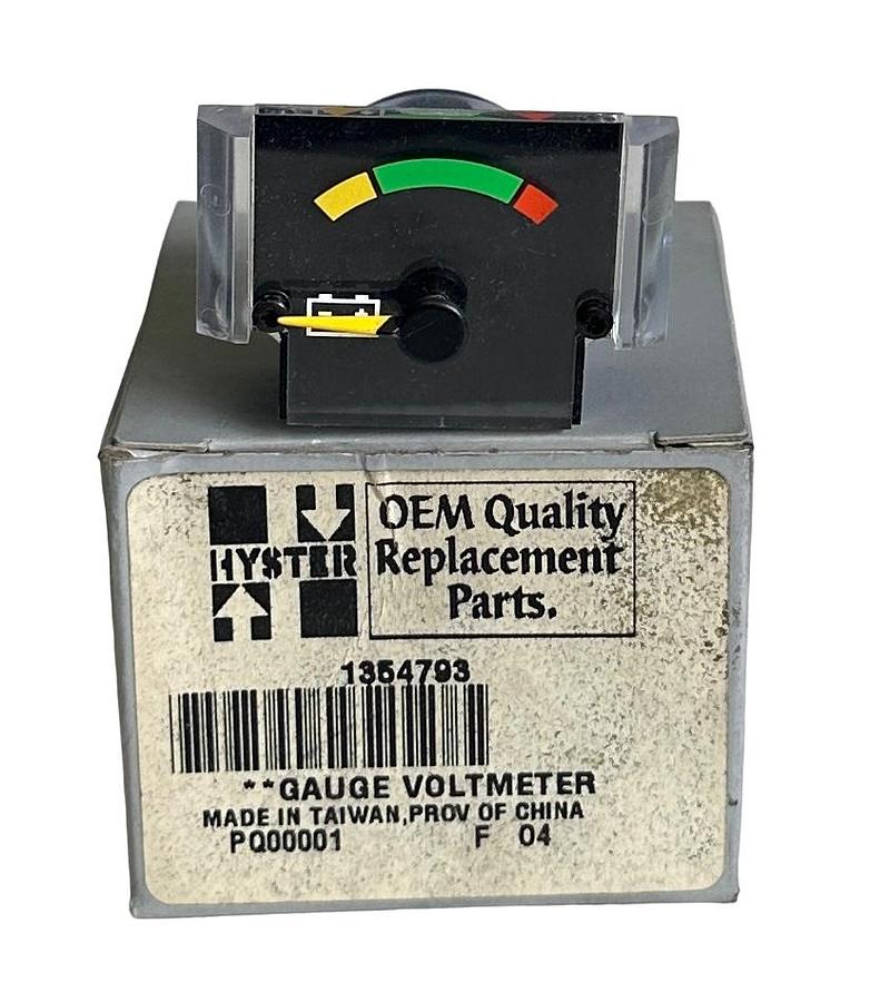 Used NEW HYSTER 1354793 / HY1354793 OEM BATTERY VOLTMETER GAUGE FOR FORKLIFT