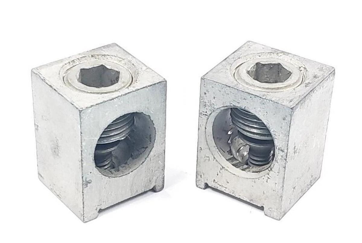 Used LOT OF 2 GENERIC TERMINAL LUGS