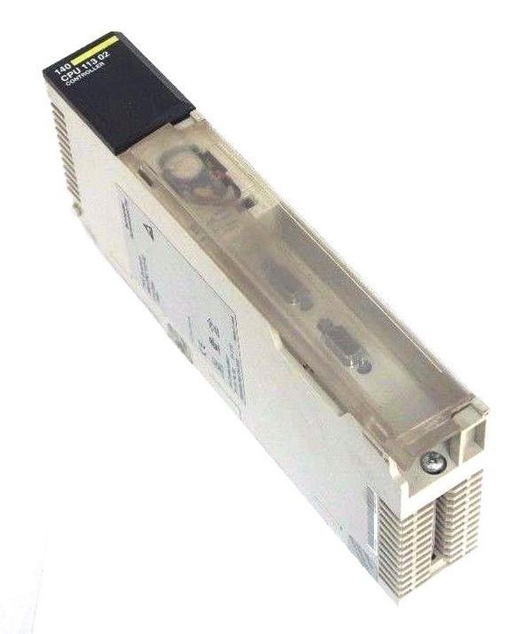 Used SCHNEIDER MODICON 140-CPU-113-02 CPU 256K 1XMB+ USER LOGIC MODULE 140CPU11302