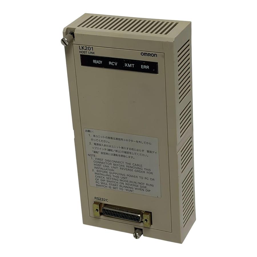 Used Omron Sysmac C120-LK201-EV1 3G2A6-LK201-EV1 Host Link Unit RS232C Module