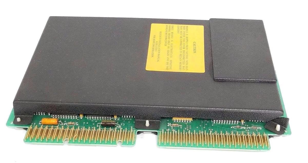 Used GE FANUC IC600CM554A SERIES 60 MEM 4K LOG 1K REG, 44A717539-G01