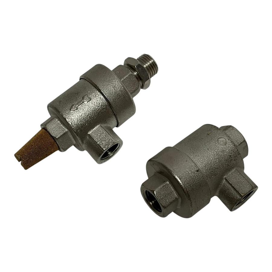 New Surplus Lot of 2 Tire Changer Bead Breaker Quick Exhaust Relief Valves 1/4"