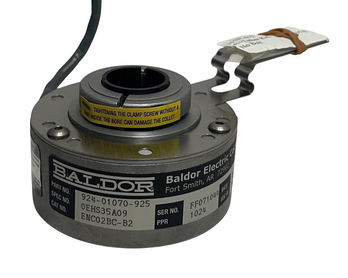 BALDOR 924-01070-925 / ENC02BC-B2 / 0EHS35A09 ENCODER 5-15VDC 1024PPR NSNP