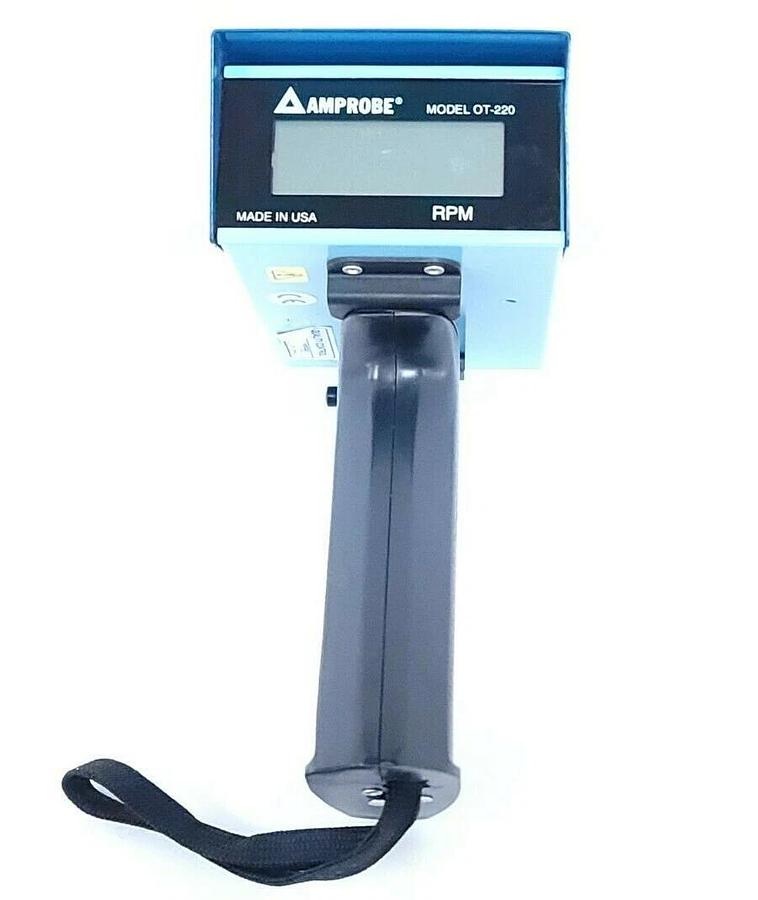 Used AMPROBE OT-220 OPTICAL TACHOMETER OT220