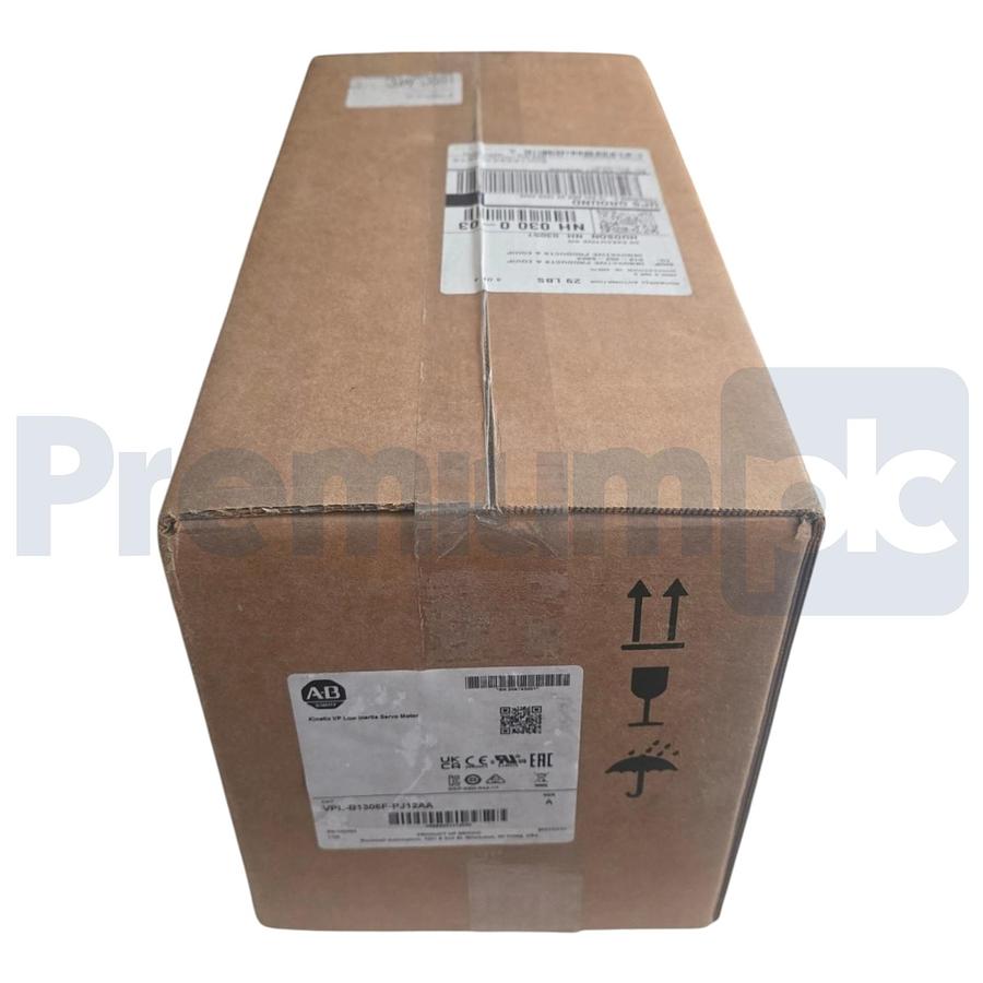 Used Sealed Allen Bradley VPL-B1306F-PJ12AA Kinetix /A VP Low Inertia AC Servo Motor
