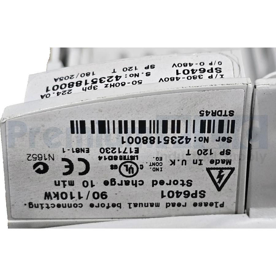 Used Emerson Control Techniques Nidec SP6401 Unidrive SP AC Drive 90/110kW 3PH NSNP