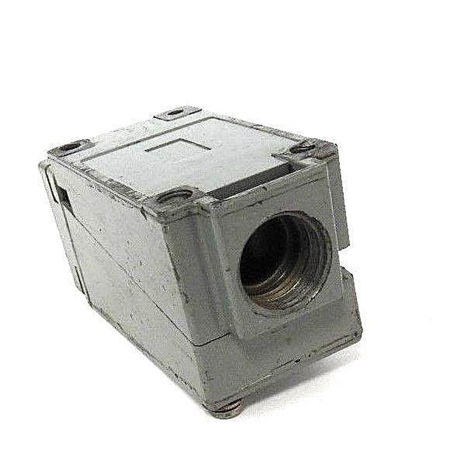 Used SQUARE D 9007-B54E LIMIT SWITCH TOP PUSH ROD PLUNGER W/1NO-1NC CONT., SER. A
