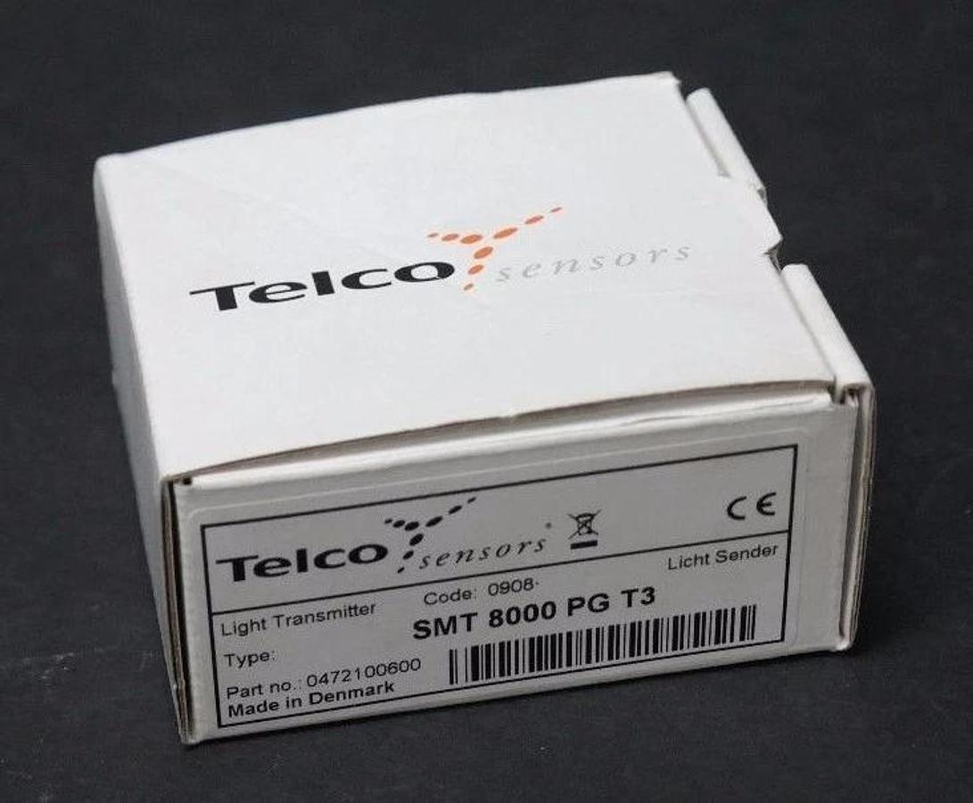 Used NIB TELCO SMT-8000-PG-T3 LIGHT TRANSMITTER SMT8000PGT3 PART NO. 0472100600