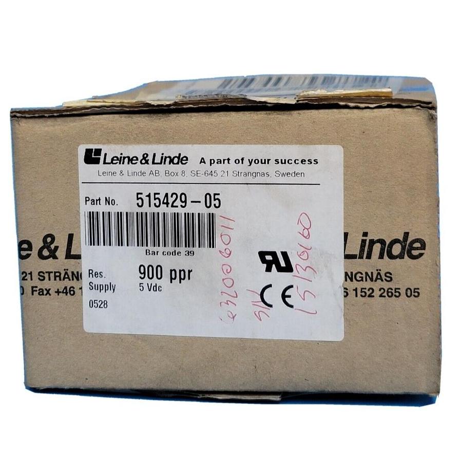Used NEW LEINE & LINDE 515429-05 ENCODER 5VDC 900ppr 51542905