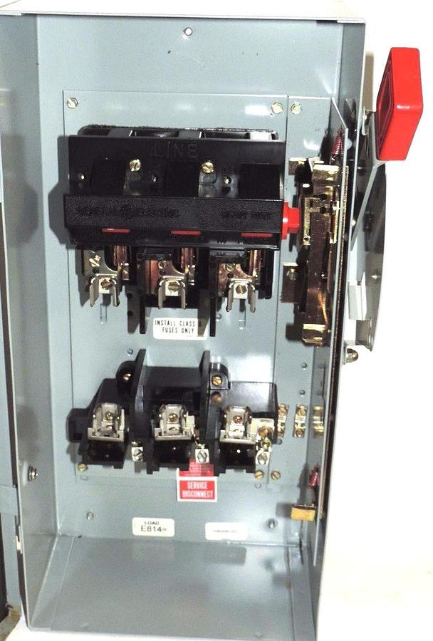 Used NEW IN BOX GENERAL ELECTRIC THR3361JCL HEAVY DUTY SAFETY SWITCH 600VAC 30A
