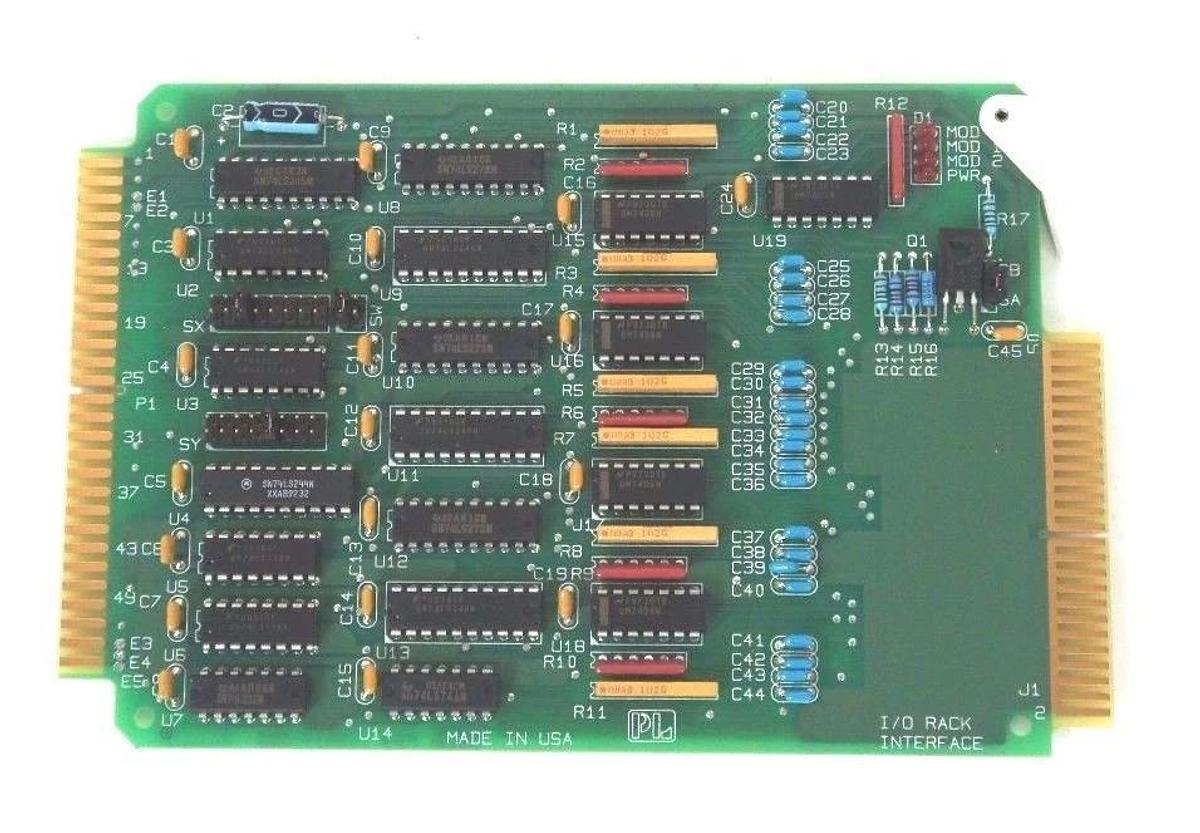 Used NEW PL PROLOG TEKTO PWB 110414-002 REV.003 I/O RACK INTERFACE 7507