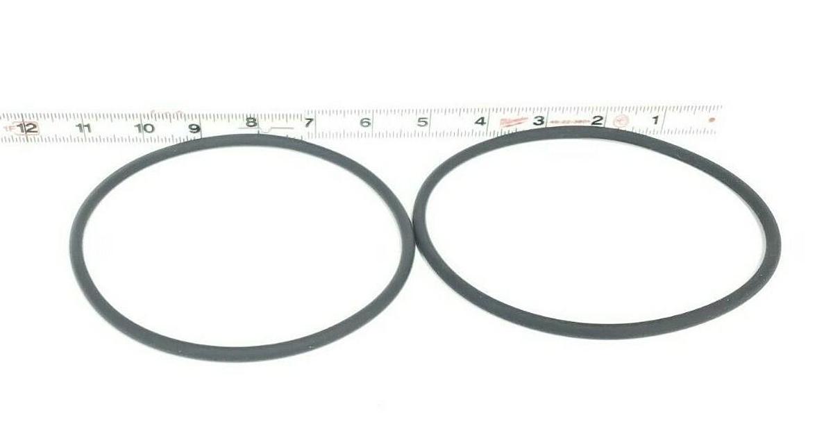 Used LOT OF 2 NEW GENERIC SM226518 O-RINGS, 126.37 X 5.34 MM