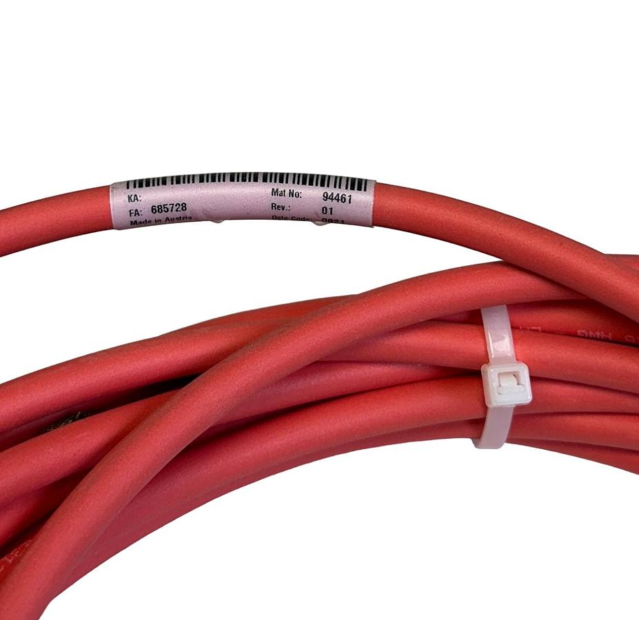 Used KEBA 94461 / KeTop TT100-Eb0 STANDARD 18-WIRE OPEN ENDED CABLE FOR HMI 10M NSNP