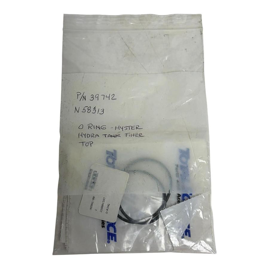 Used Hyster 1397739 Hydraulic Filter Assy Tank Head Cover Gasket O-Ring Kit New