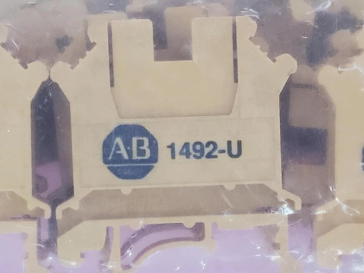 LOT OF 60 NEW ALLEN-BRADLEY 1492-U TERMINAL BLOCKS 1492-U4 1492U