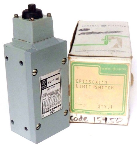 Used NIB GENERAL ELECTRIC CR115GX113 LIMIT SWITCH 10AMP 600V MAX CR115-GX113