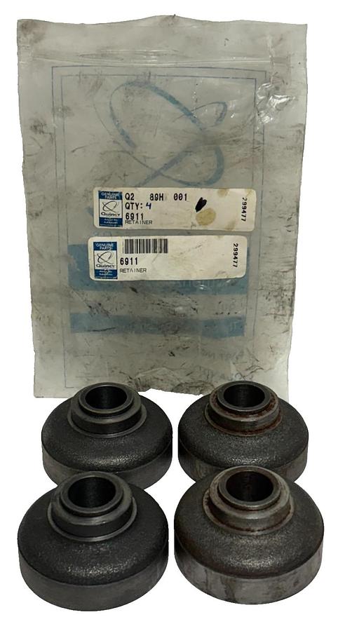 Used LOT OF 4 Quincy Compressor 6911 Valve Retainer QR-25 350 Series New Surplus