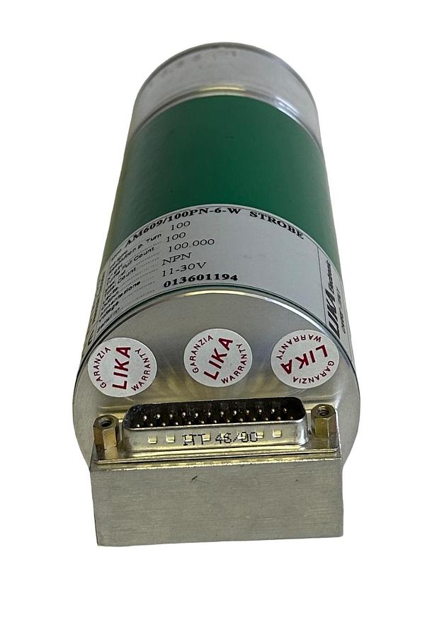 Used NEW LIKA Electronic AM609/100PN-6-W / AM609100PN6W STROBE ROTACOD ENCODER 11-30V